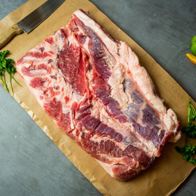 Свинина ребрышки мясные 900 г - купить в Кудашманово