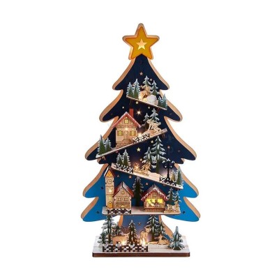 Деревянная ёлка 60 см - купить в Кудашманово